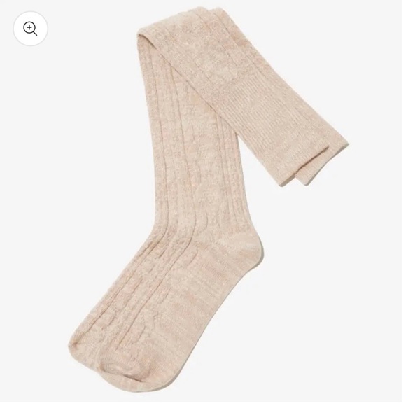 NWT Pudus Cozy Knit‎ Sweater Socks Over The Knee Size 6-10 - Picture 2 of 7